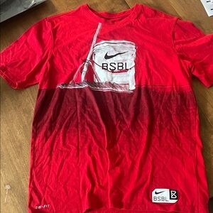 Nike Red BSB Tee - Short Sleeve